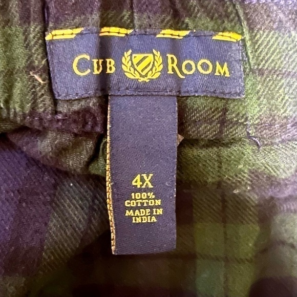 CLUB Room 2 piece Pajama Set 4X - Picture 4 of 4